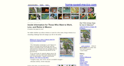 Desktop Screenshot of home-sweet-mexico.com